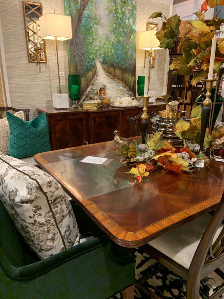 Dining Room Fall Decorating in 2020 