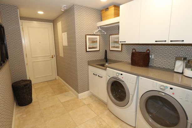Florida Residence Laundry Room Design in Florida by GailGray Home