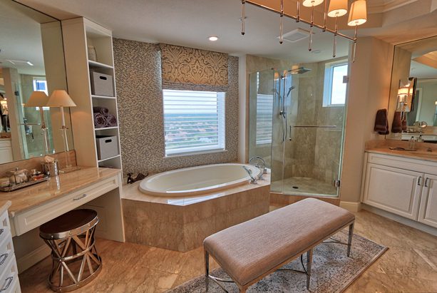 Florida Residence Master Bathroom Design in Florida by GailGray Home