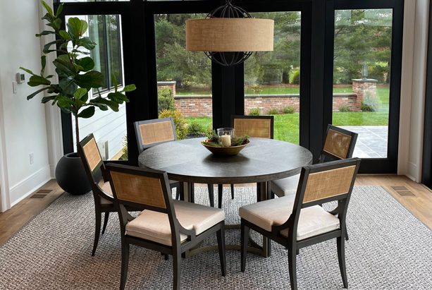 Saucon House Dining Area designed by GailGray Home