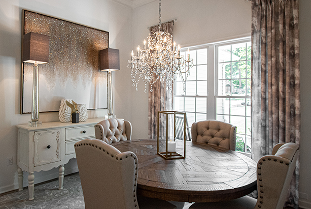 dining room table and chairs